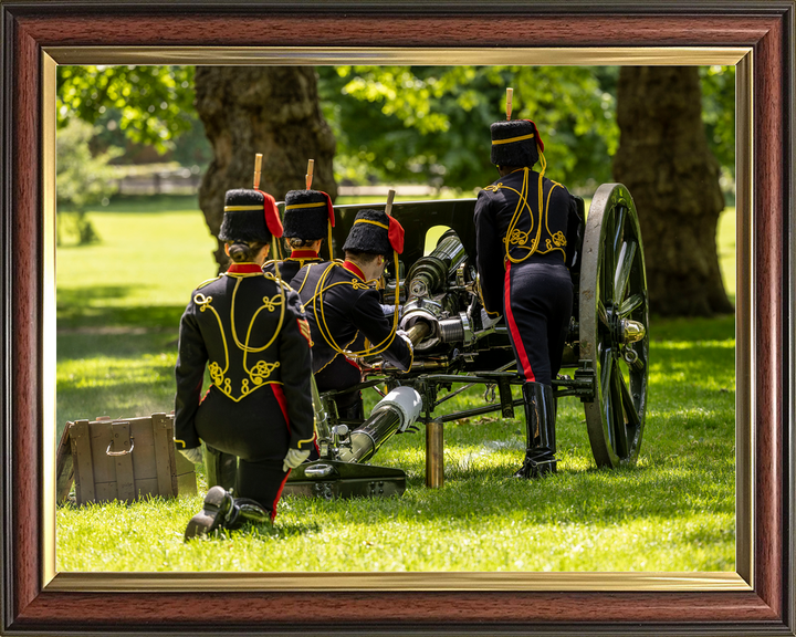 British Army Kings Troop Royal Horse Artillery Salute 2026 Photo Print - Posters, Prints, & Visual Artwork - by Hampshire Prints (image 9 of 9)