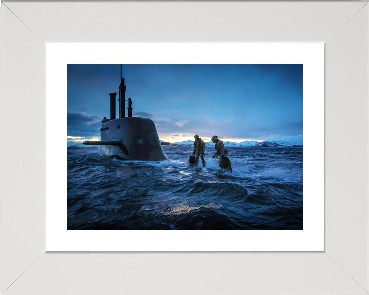 30 Commando Royal Marines Submarine U-35 Norway March 2026