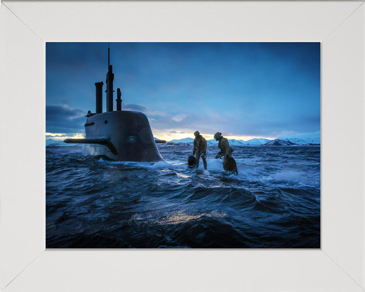 30 Commando Royal Marines Submarine U-35 Norway March 2026
