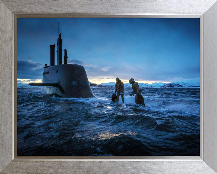 30 Commando Royal Marines Submarine U-35 Norway March 2026