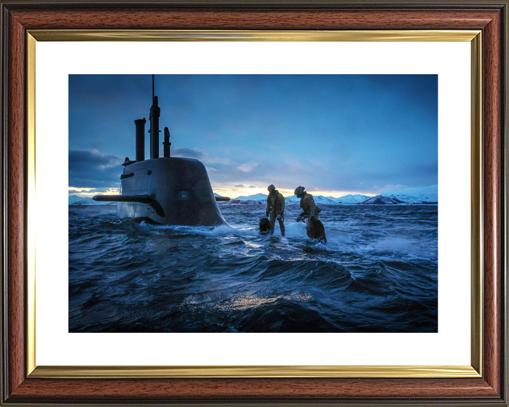 30 Commando Royal Marines Submarine U-35 Norway March 2026