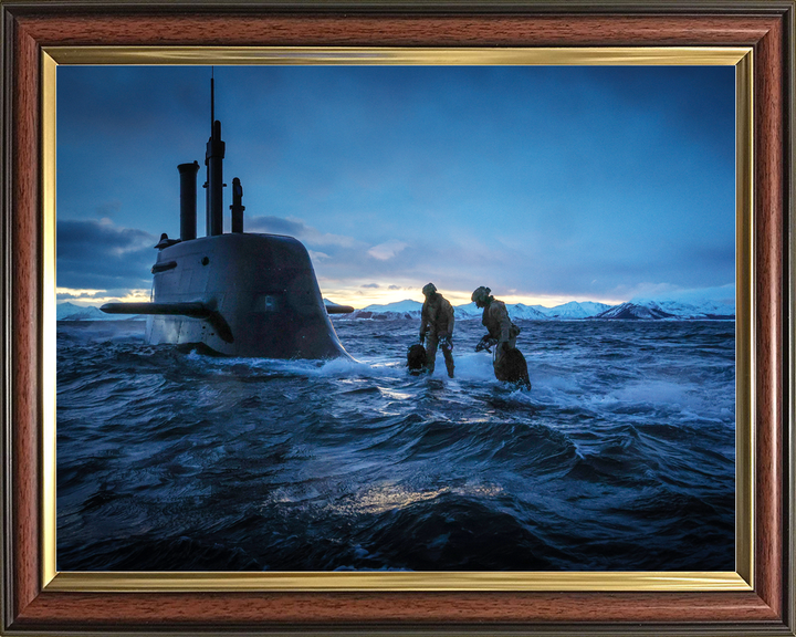 30 Commando Royal Marines Submarine U-35 Norway March 2026