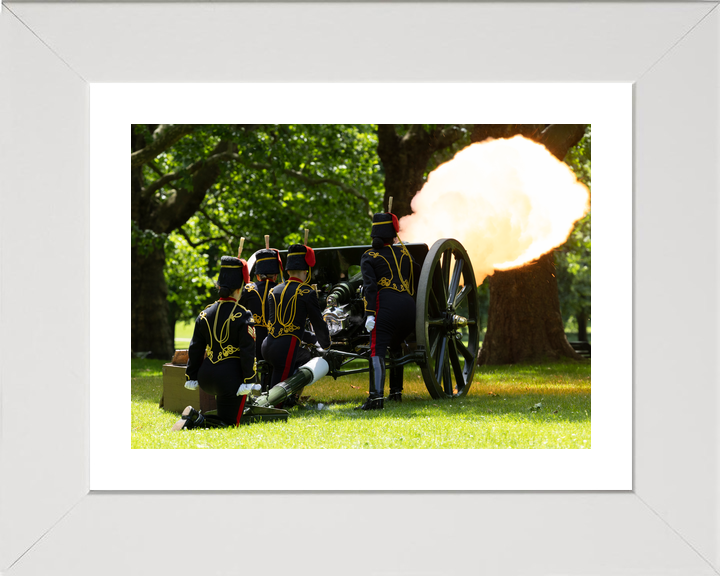 British Army Kings Troop Royal Horse Artillery 41 Gun Salute 2026 Photo Print - Posters, Prints, & Visual Artwork - by Hampshire Prints (image 4 of 9)