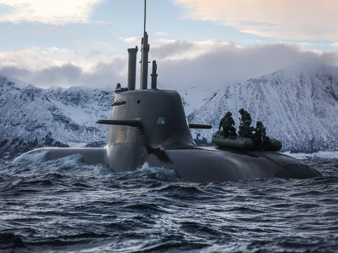 30 Commando Royal Marines IRC on Submarine U-35 March 2026