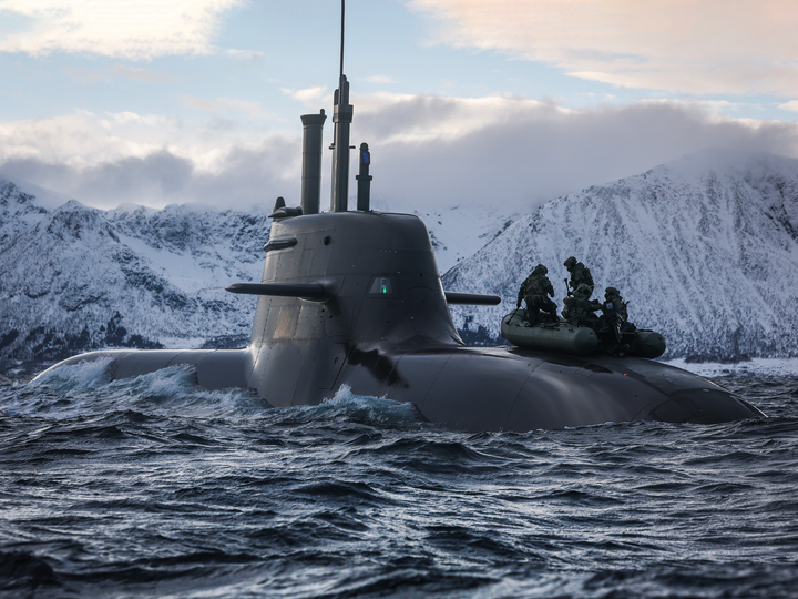 30 Commando Royal Marines IRC on Submarine U-35 March 2026