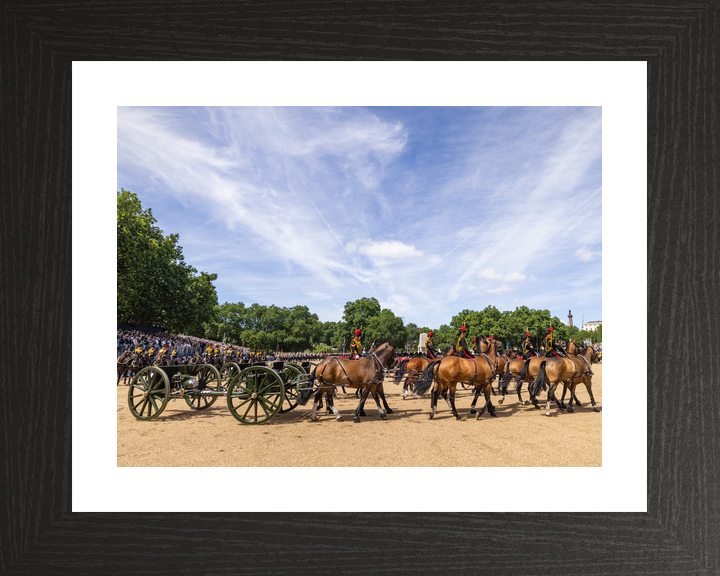 British Army Kings Troop Royal Horse Artillery March Past 2026 Photo Print - Posters, Prints, & Visual Artwork - by Hampshire Prints (image 2 of 9)
