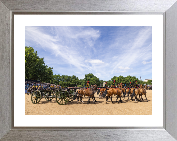 British Army Kings Troop Royal Horse Artillery March Past 2026 Photo Print - Posters, Prints, & Visual Artwork - by Hampshire Prints (image 6 of 9)