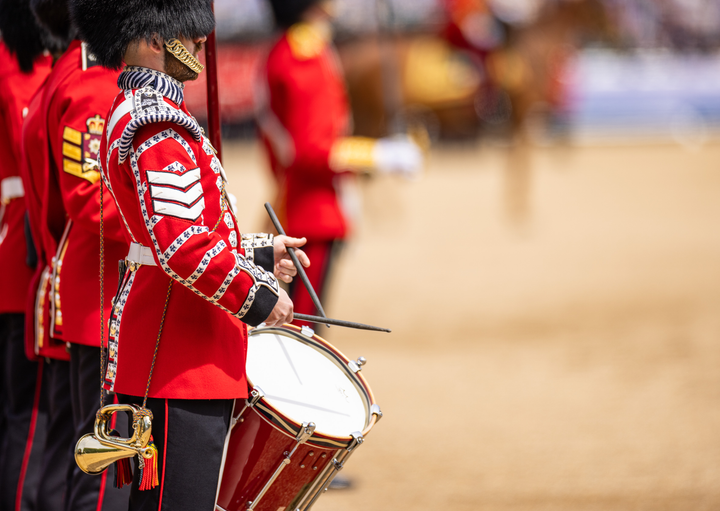 British Army Lone Drummer Trooping the Colour 2026 Photo Print - Posters, Prints, & Visual Artwork - by Hampshire Prints (image 1 of 9)