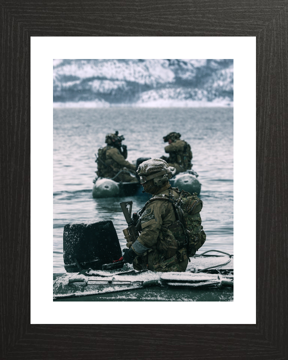 30 Commando Royal Marine IRC Coxswain in Snow February 2026
