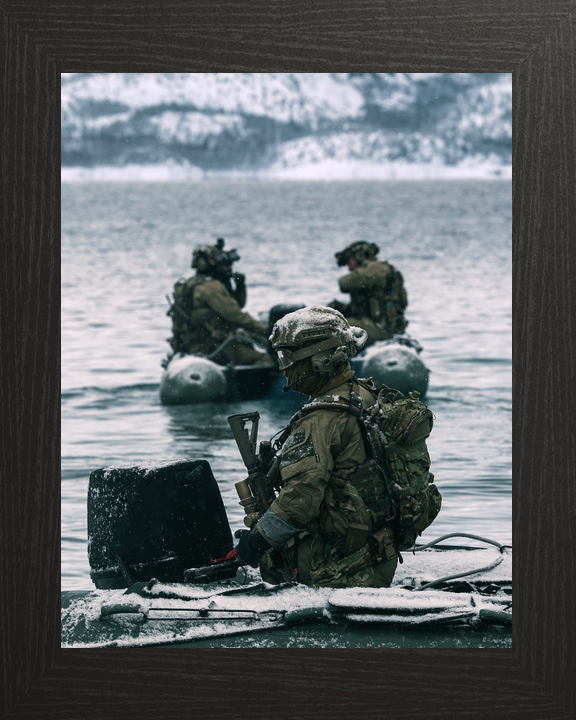 30 Commando Royal Marine IRC Coxswain in Snow February 2026