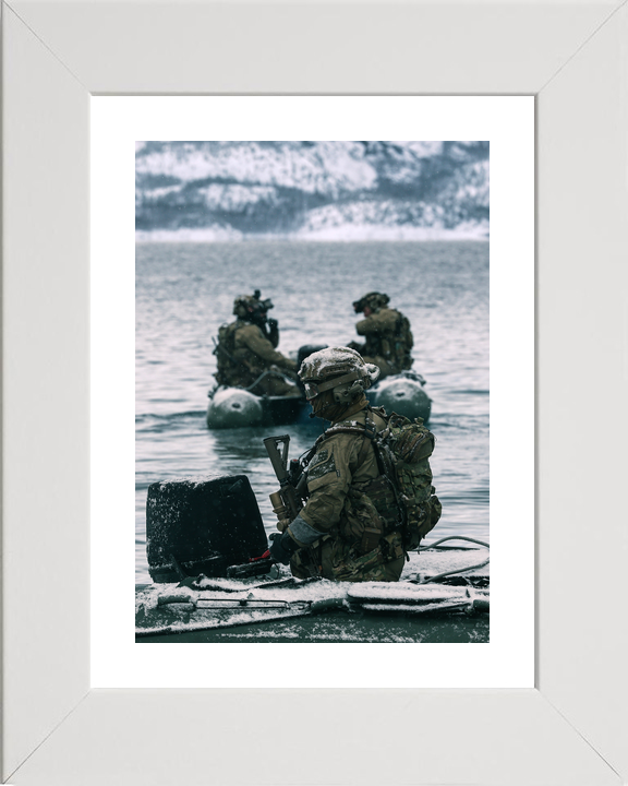 30 Commando Royal Marine IRC Coxswain in Snow February 2026