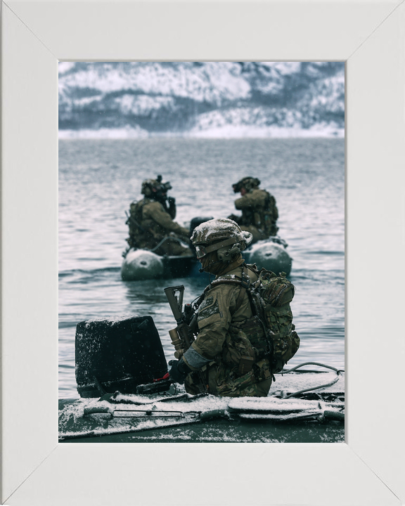 30 Commando Royal Marine IRC Coxswain in Snow February 2026