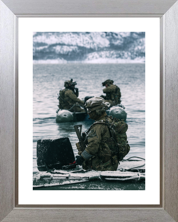 30 Commando Royal Marine IRC Coxswain in Snow February 2026