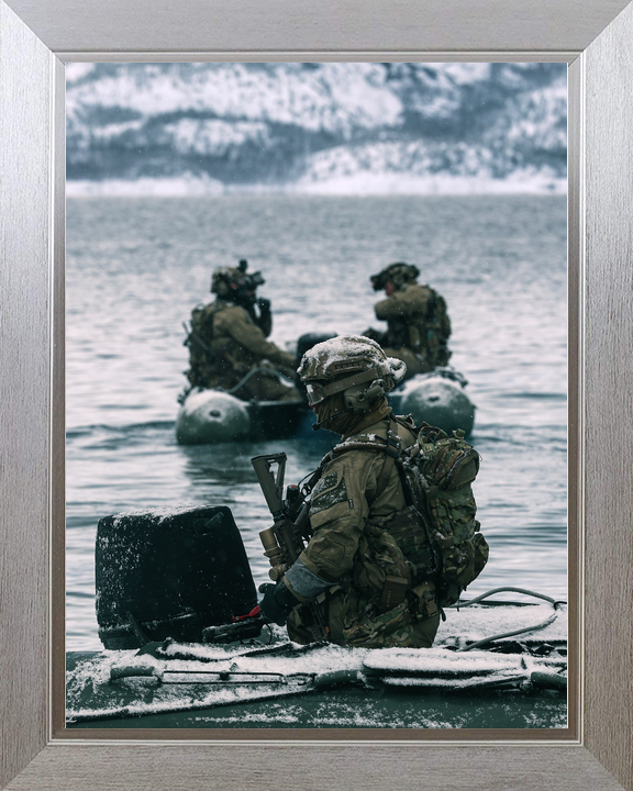 30 Commando Royal Marine IRC Coxswain in Snow February 2026