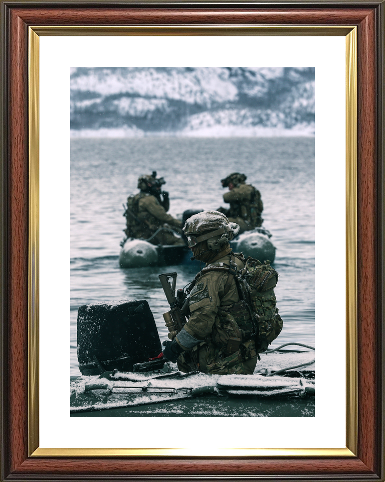30 Commando Royal Marine IRC Coxswain in Snow February 2026