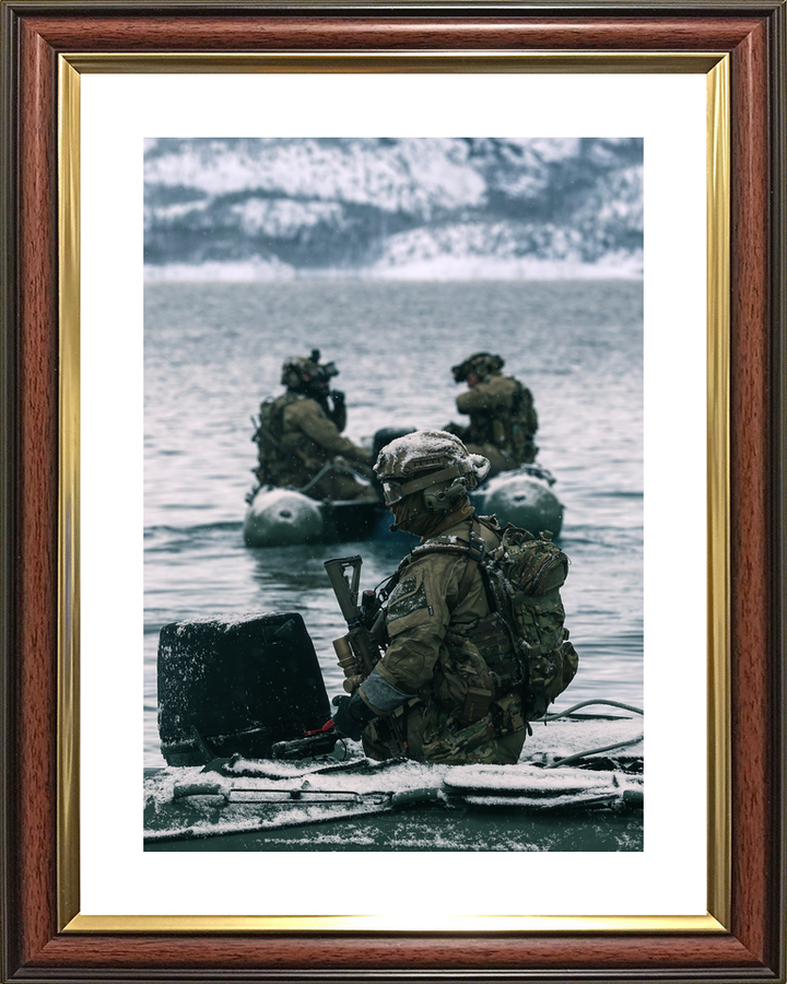 30 Commando Royal Marine IRC Coxswain in Snow February 2026