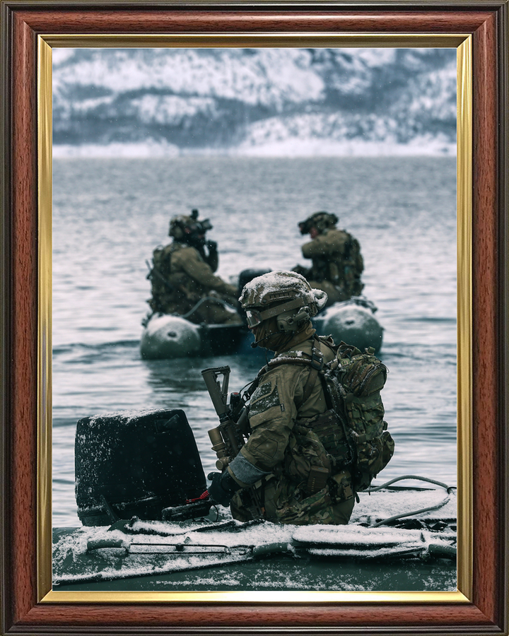 30 Commando Royal Marine IRC Coxswain in Snow February 2026
