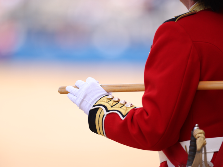British Army Guardsman with Pace stick 2026 Photo Print - Posters, Prints, & Visual Artwork - by Hampshire Prints (image 1 of 9)