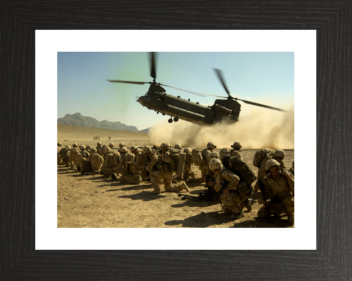 42 Commando Royal Marines Chinook Helmand October 2006