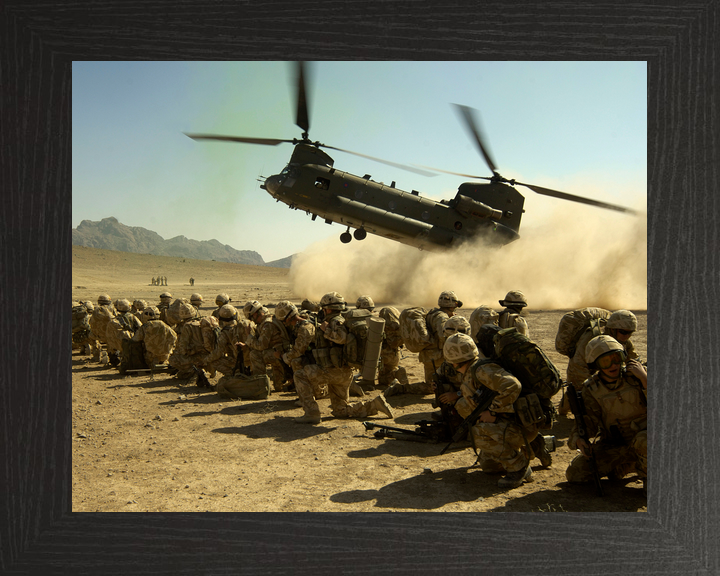 42 Commando Royal Marines Chinook Helmand October 2006