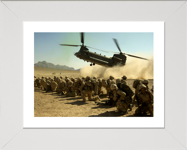 42 Commando Royal Marines Chinook Helmand October 2006
