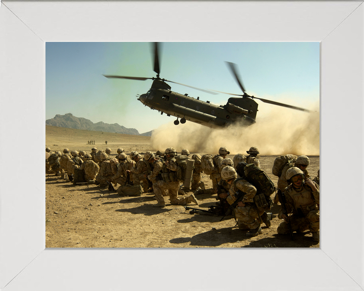 42 Commando Royal Marines Chinook Helmand October 2006