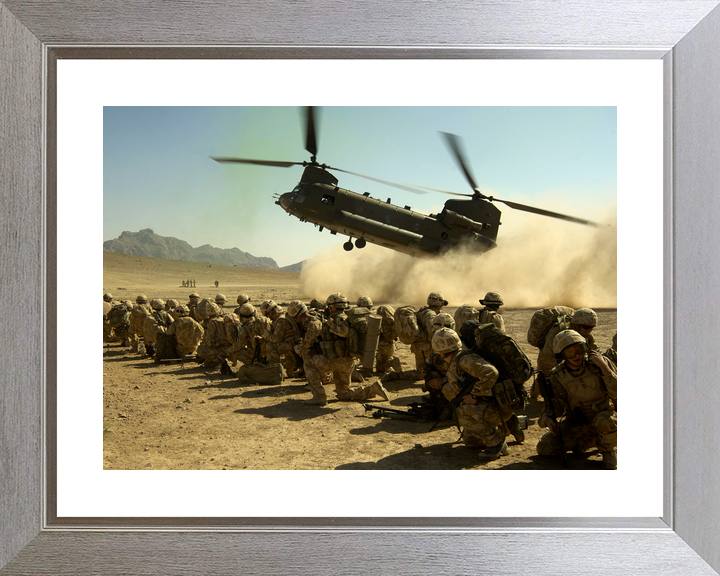 42 Commando Royal Marines Chinook Helmand October 2006
