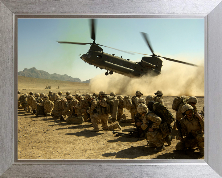 42 Commando Royal Marines Chinook Helmand October 2006