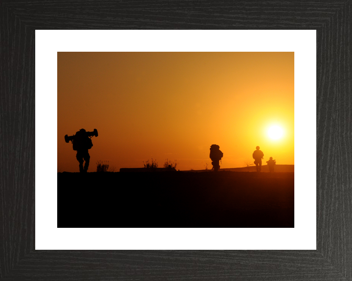 42 Commando Royal Marines Sunset Sond Chara December 2008