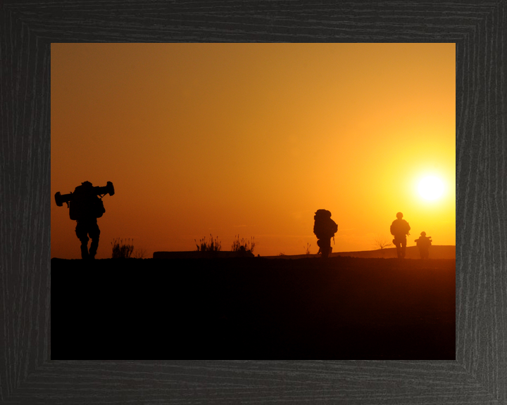 42 Commando Royal Marines Sunset Sond Chara December 2008