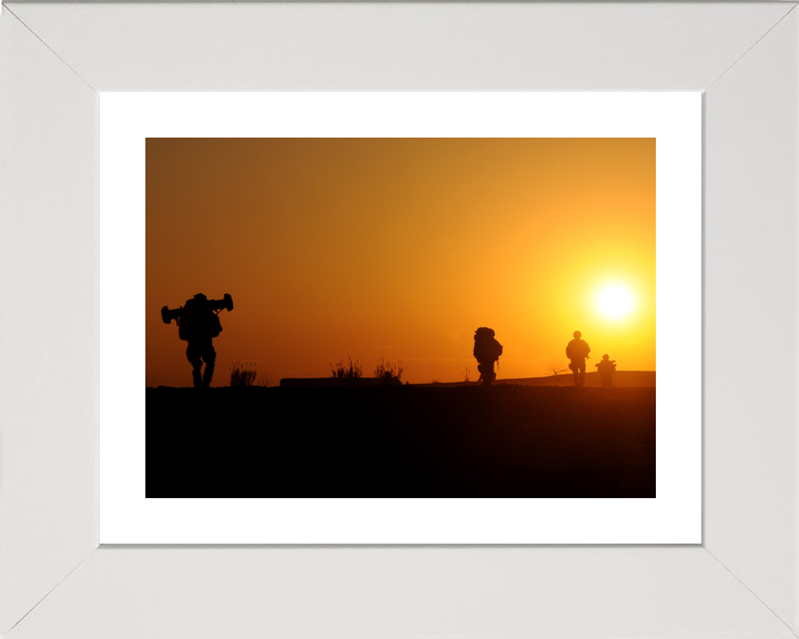 42 Commando Royal Marines Sunset Sond Chara December 2008