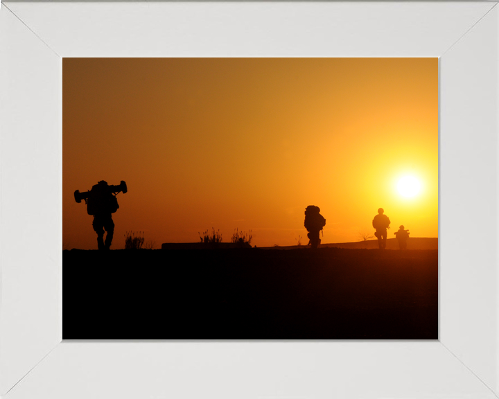 42 Commando Royal Marines Sunset Sond Chara December 2008