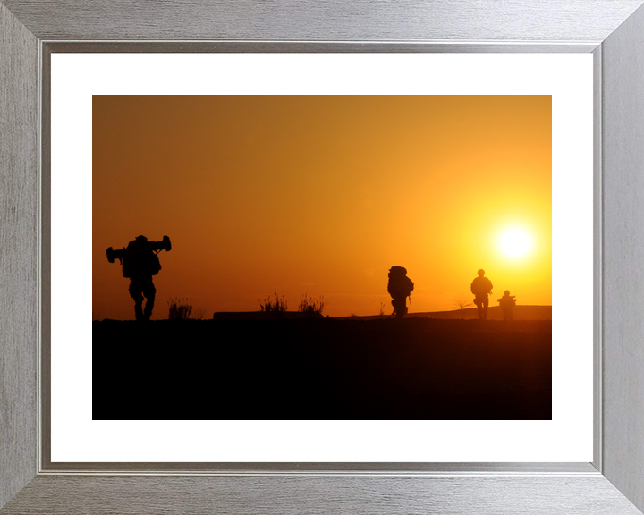 42 Commando Royal Marines Sunset Sond Chara December 2008