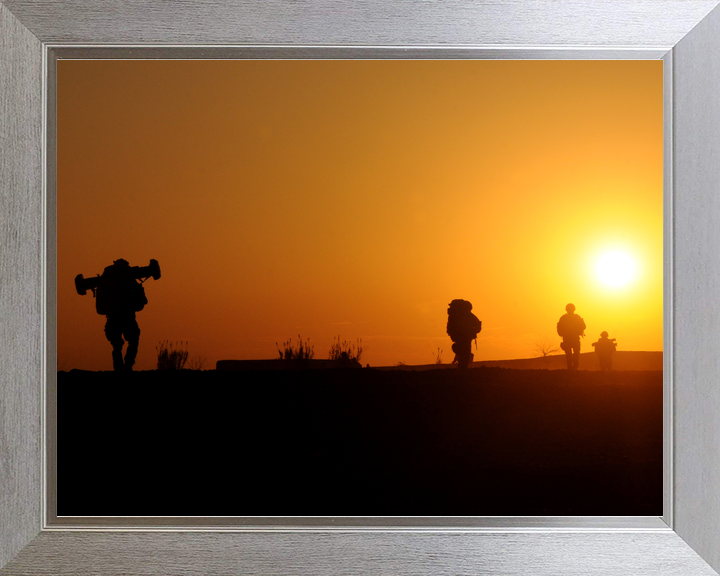 42 Commando Royal Marines Sunset Sond Chara December 2008