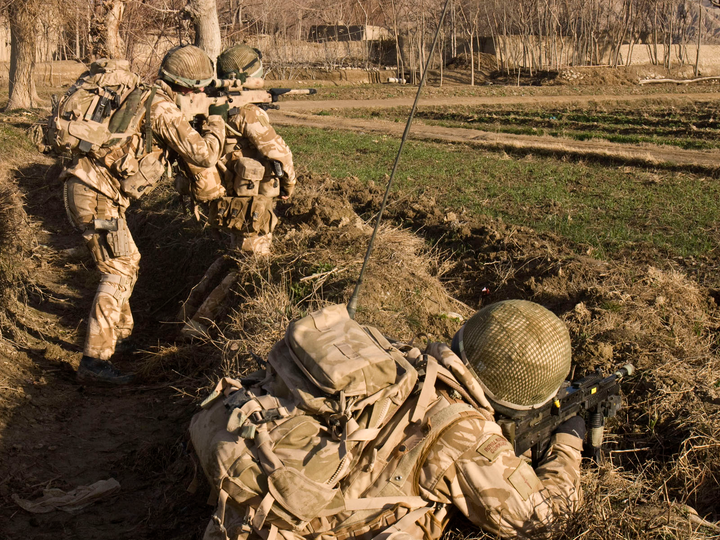 45 Commando Royal Marines Sniper Sangin January 2009