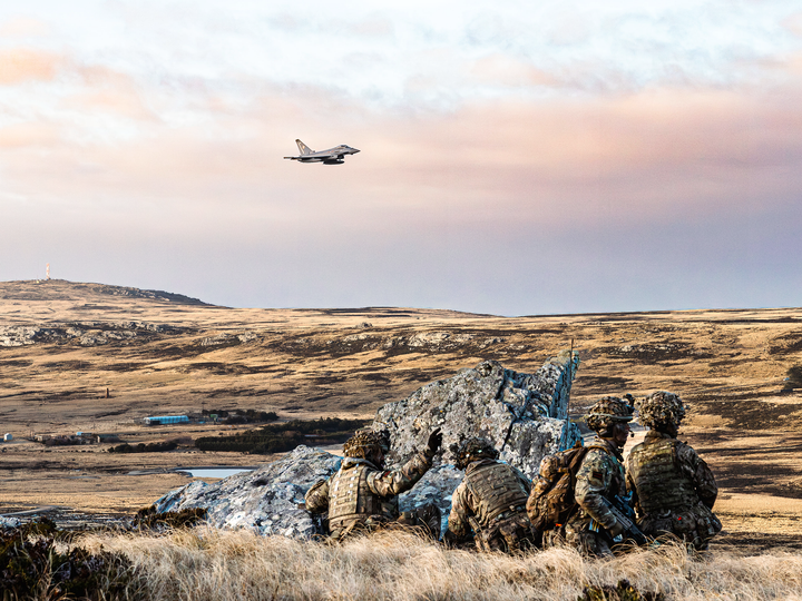 British Army Riflemen With Typhoon Jet 2026