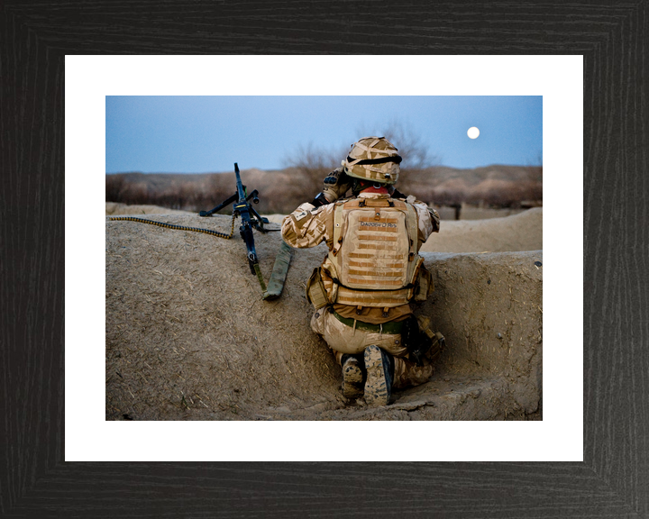 42 Commando Royal Marine on Watch Op Diesel February 2009