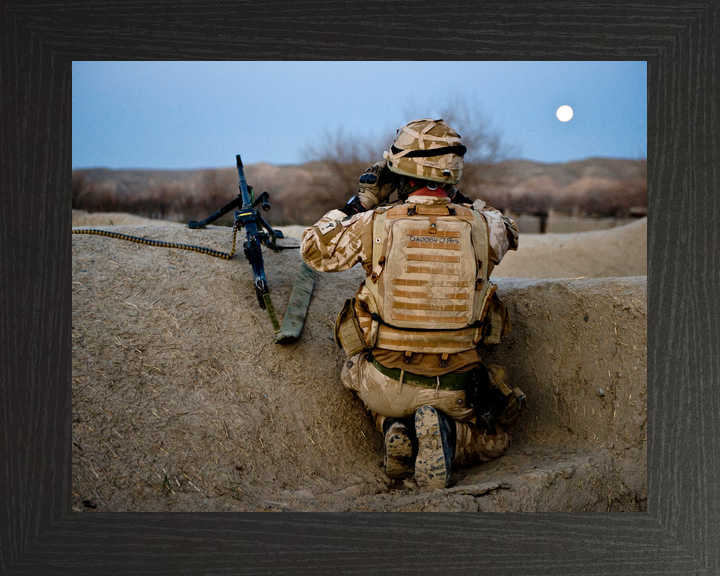 42 Commando Royal Marine on Watch Op Diesel February 2009