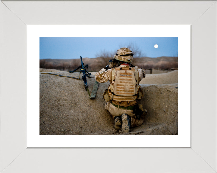 42 Commando Royal Marine on Watch Op Diesel February 2009