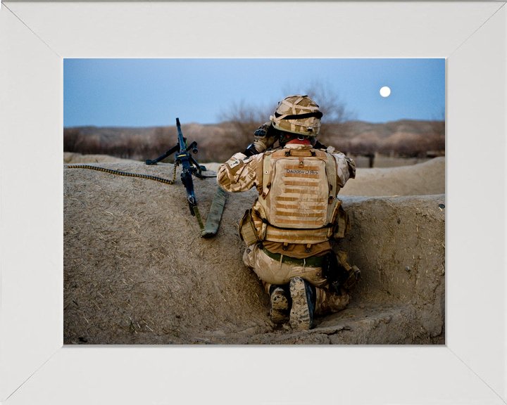 42 Commando Royal Marine on Watch Op Diesel February 2009