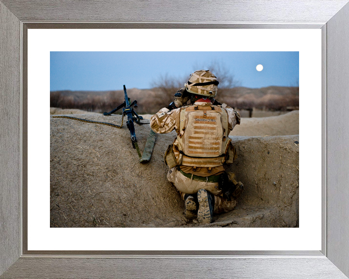 42 Commando Royal Marine on Watch Op Diesel February 2009