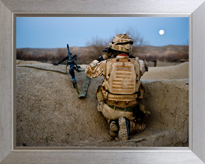 42 Commando Royal Marine on Watch Op Diesel February 2009