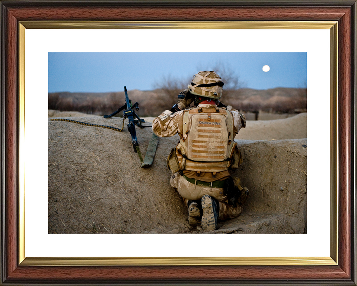 42 Commando Royal Marine on Watch Op Diesel February 2009