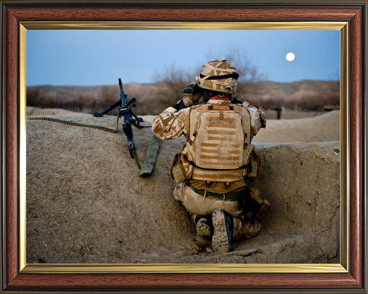 42 Commando Royal Marine on Watch Op Diesel February 2009