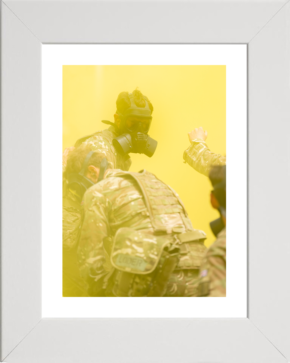 British Army Officer Cadets in Respirators 2026