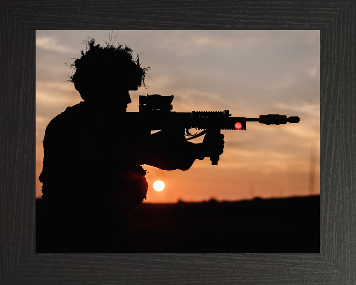 British Army Soldier Silhouette July 2026