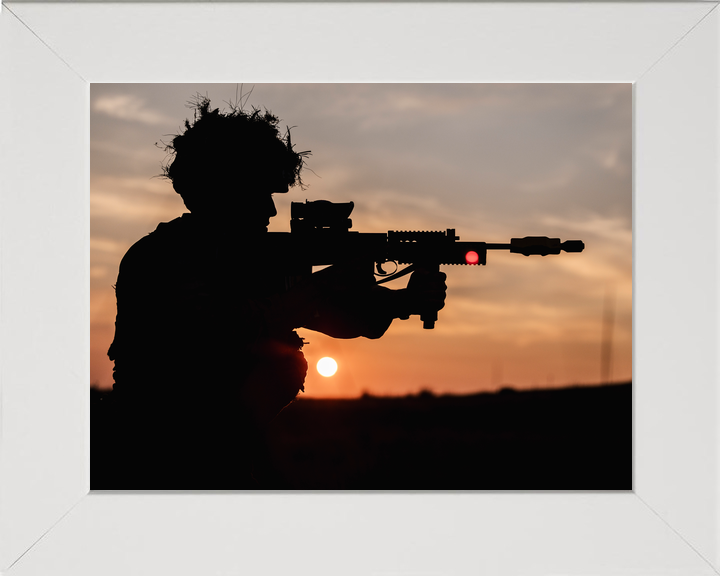 British Army Soldier Silhouette July 2026