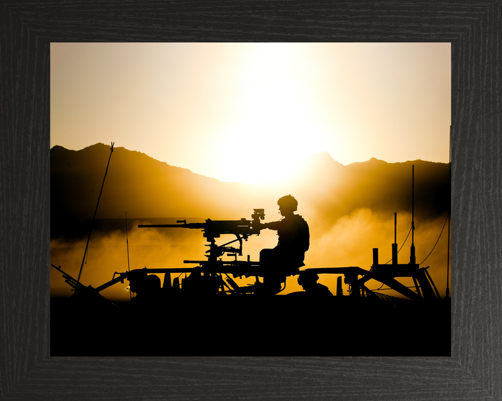 40 Commando Royal Marine Jackal Silhouette September 2010