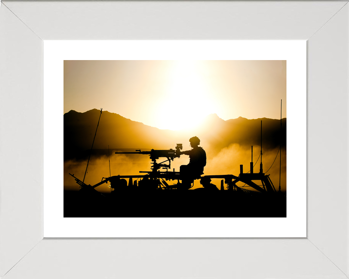 40 Commando Royal Marine Jackal Silhouette September 2010