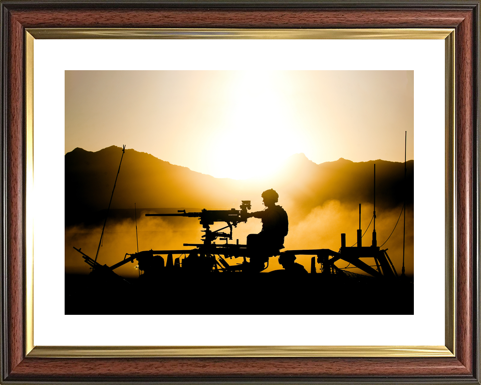 40 Commando Royal Marine Jackal Silhouette September 2010